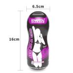 Cốc thủ dâm silicone Lovetoy Vagina CTD6 dành cho nam giới, âm đạo giả dạng cốc có vỏ ABS bảo vệ bên ngoài, thiết kế kín đáo thuận tiện bảo quản, lõi bên trong có vân nổi và nhú mềm, kích thước 65 × 150 mm, không tích hợp chức năng rung