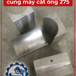 Bộ Hàm Kẹp Máy Cắt Ống 275, Kẹp Hình Cung Cho Cụm Ê Tô Gá Phôi, Phụ Tùng Máy Cắt Ống Kim Loại Dùng Trong Xưởng Cơ Khí, Hỗ Trợ Định Vị Chi Tiết Trước Khi Gia Công, Cần Xác Minh Khoảng Cách Lỗ Bắt Và Kích Thước Lắp
