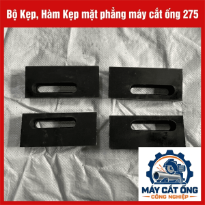 Bộ hàm kẹp máy cắt ống 275, phụ kiện kẹp giữ ống phục vụ công việc gia công cơ khí, lựa chọn theo mã thiết bị, hình dạng mặt kẹp và kích thước lắp đặt thực tế của máy đang sử dụng