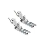 Chân Vịt Máy May 2 Kim Mí 1/8*1/4 Ngược Trái, Chân Vịt Mí Trái 2 Kim, Phụ Tùng Máy May Công Nghiệp, Linh Kiện Chân Vịt Thay Thế, Cữ Mí 1/8 1/4, Dùng Cho Nhu Cầu May Đường Mí hỗ trợ thay thế chân vịt đúng cấu hình máy may