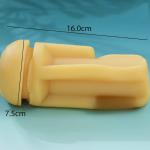 Cốc thủ dâm nam ORI thiết kế giả chai bia, cốc silicone mềm mại kích thước 75 x 160 mm, kiểu dáng kín đáo dễ cất trong ngăn tủ hoặc hành lý, sản phẩm không rung không pin dành cho người trưởng thành, dễ dàng vệ sinh
