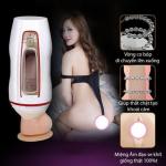 Máy bú mút dương vật Leten 7 chế độ tự động, thiết kế kết hợp vỏ nhựa ABS và phần tiếp xúc mềm theo mô tả cửa hàng, pin sạc thay cho pin dùng một lần, dành cho nam giới trưởng thành ưu tiên tính năng vận hành tự động