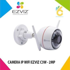 AN NINH THÔNG MINH, Camera Wifi Ezviz CV310 (C3W) 2.0MP, quay đêm màu, đèn cảnh báo + còi 100 dB, góc rộng 103°, IP66 chống nước, hỗ trợ thẻ 256GB, bảo vệ gia đình 24/7