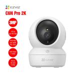 Camera Wifi Ezviz C6N Pro 2K 3MP, Ghi Hình Siêu Nét, Theo Dõi 360°, AI Nhận Dạng Người, Ban Đêm Có Màu, Đàm Thoại 2 Chiều, Hỗ Trợ Thẻ Nhớ 512GB, Cài Đặt Dễ Dàng Trên Ứng Dụng