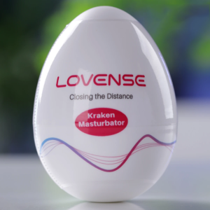 Cốc thủ dâm mini Lovense Kraken dành cho nam giới trưởng thành, kiểu dáng hình trứng dễ cất giữ, cấu trúc lõi mềm co giãn, đường vân bên trong tạo trải nghiệm đa dạng, thiết kế không động cơ, phù hợp sử dụng cá nhân